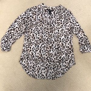 Print blouse from WHBM